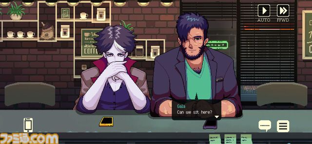 『コーヒートーク エピソード1』スマホ版が配信開始。夜のカフェでバリスタとして客との交流、人生の物語を楽しむアドベンチャー