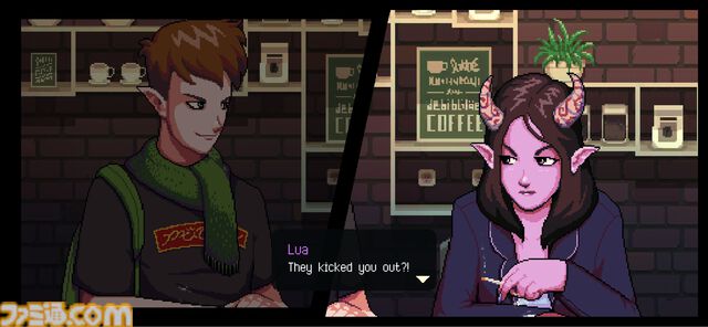 『コーヒートーク エピソード1』スマホ版が配信開始。夜のカフェでバリスタとして客との交流、人生の物語を楽しむアドベンチャー