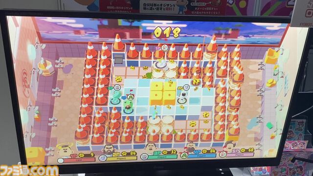 『BLOKES on BLOCKS!』おじさん“押しあい”パーティーバトルアクションは方向キー＆ワンボタンのみの超カジュアルゲー。ワイワイガヤガヤとみんなで集まって遊びたい【TIGS2026】