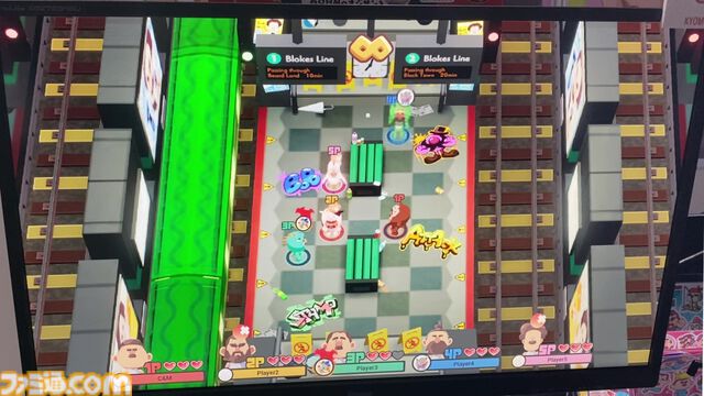 『BLOKES on BLOCKS!』おじさん“押しあい”パーティーバトルアクションは方向キー＆ワンボタンのみの超カジュアルゲー。ワイワイガヤガヤとみんなで集まって遊びたい【TIGS2026】