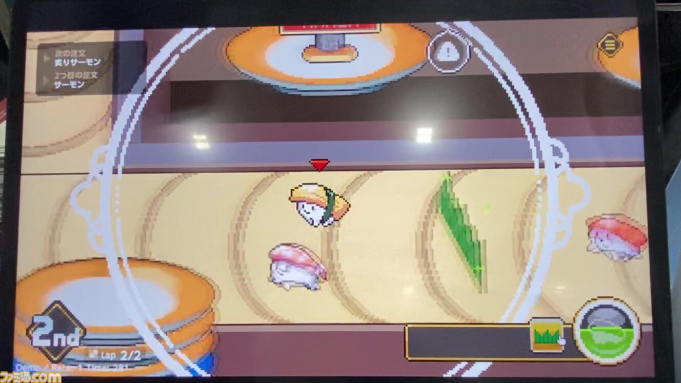 『わびさび寿司ダービー』かわいすぎるドット絵“スシ”にひとめぼれ。箸に捕まったら一貫の終わりだがお金は稼げるクセ強レース育成シム【TIGS2026】