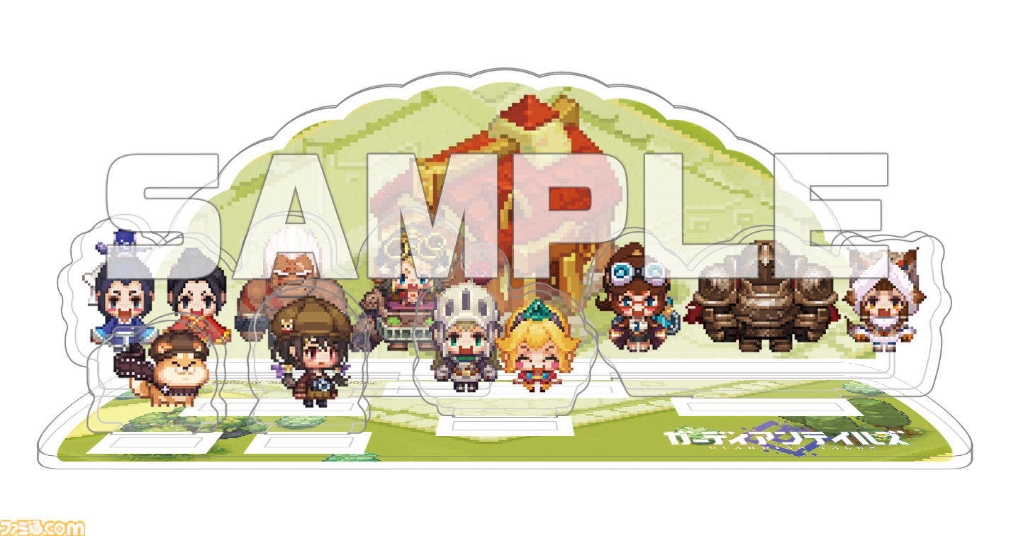 ガーディアンテイルズ　アクリルキーホルダー2個　購入特典限定ノート　ガデテル ガーディアンテイルズ』4周年を記念した公式本が本日（3/24）発売