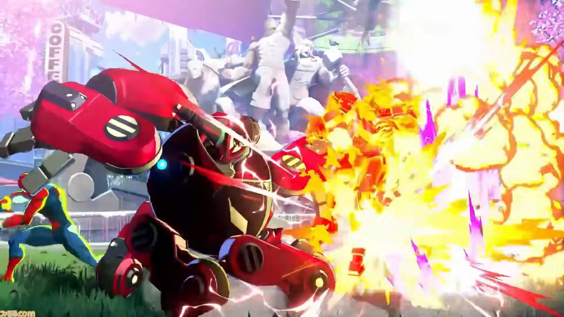 【マーベル闘魂】ペニー・パーカーが参戦決定！ 相棒のパワードスーツ・SP//dr（スパイダー）に乗り込み戦う平行世界のスパイダーマン