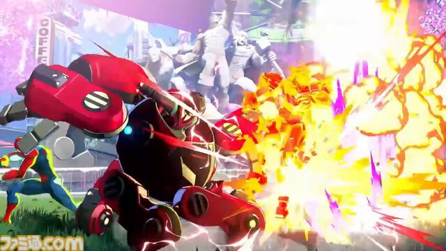 【マーベル闘魂】ペニー・パーカーが参戦決定！ 相棒のパワードスーツ・SP//dr（スパイダー）に乗り込み戦う平行世界のスパイダーマン