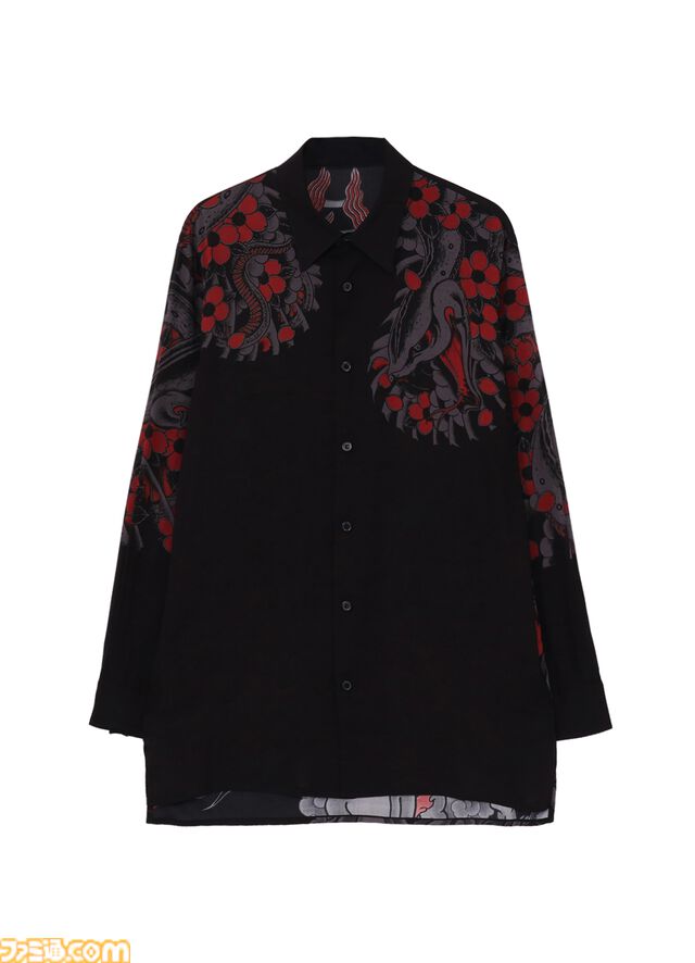 『龍が如く』桐生一馬の応龍、錦山彰の緋鯉など刺青デザインを落とし込んだアパレルアイテムが登場。ヨウジヤマモトコラボ第4弾が3月25日発売