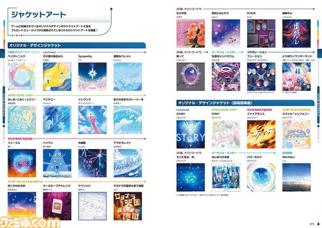 イベントイラストほか美麗イラストを400点超収録！ 『プロセカ』公式ファンブック第5弾が好評発売中!!