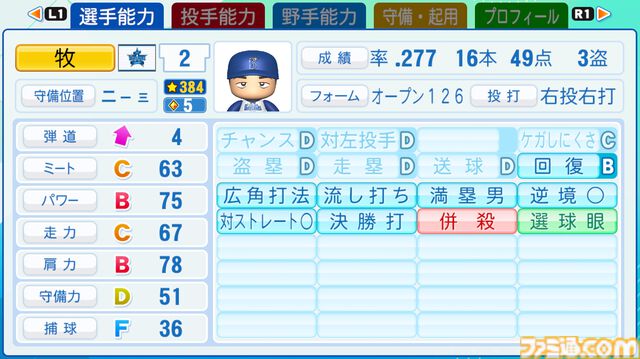 『パワプロ2026-2027』牧原大成選手・牧秀悟選手など、12球団より注目プレイヤーの選手能力を公開！ プロ野球開幕前に期待の選手をチェック