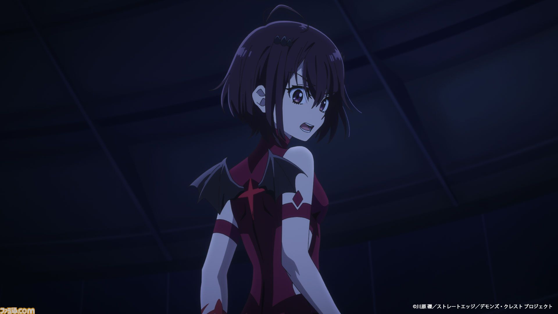 『SAO』川原礫の最新作『デモンズ・クレスト』2026年アニメ化決定。芦原佑馬が薄暗い建物をさまよう、不穏で緊張感溢れるティザーPV公開