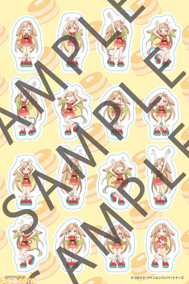 『超かぐや姫！』入場者特典第3弾は“ちびかぐや”シール。劇中曲で踊るキュートな姿をデザインのシールが3月27日より配布開始