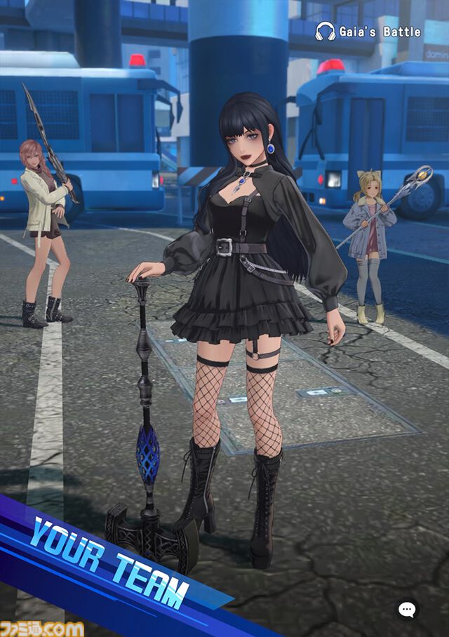 『ディシディア デュエルム FF』正式サービス開始。歴代『FF』キャラが現代東京に集結、片手操作で爽快感アクションが楽しめるボス討伐型チームバトル