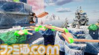 『LINK penguins』ペンギンの最大8人協力橋づくりゲームが4月7日発売。木材からピアノまで何でもつないでカオスな道中を駆け抜けろ