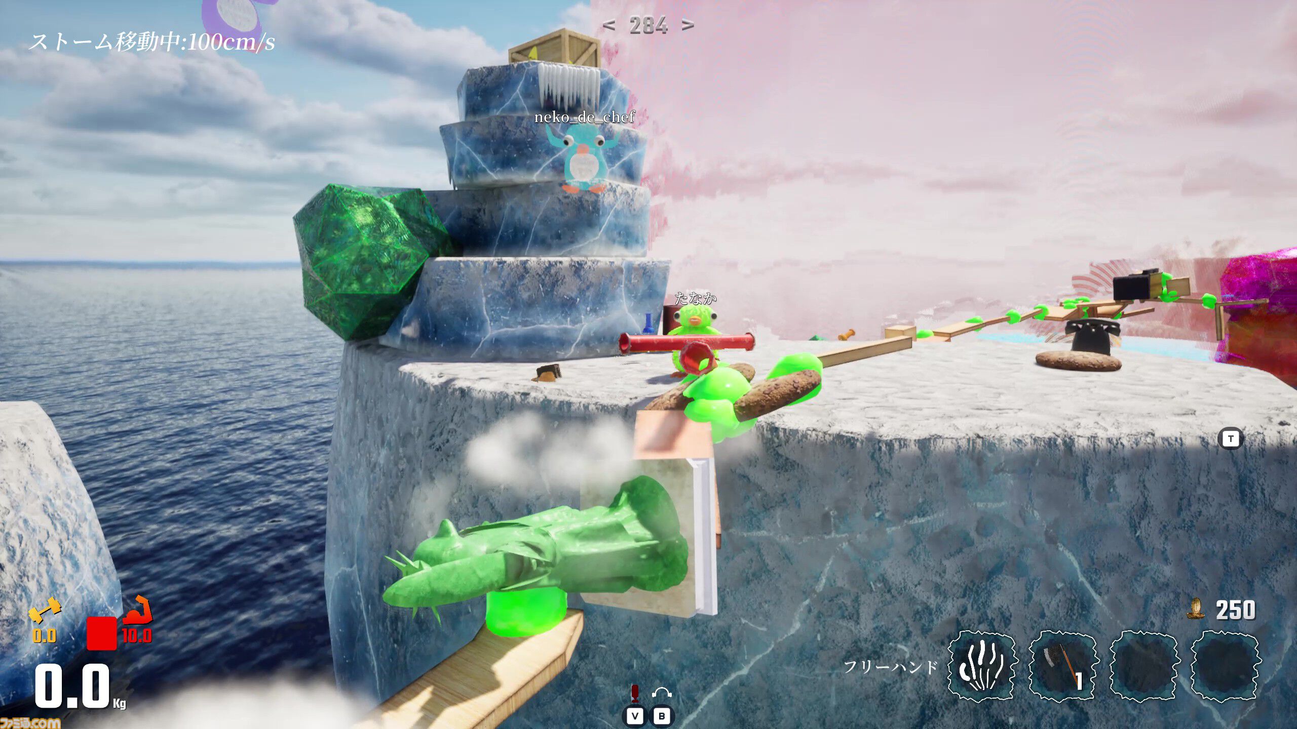 『LINK penguins』ペンギンの最大8人協力橋づくりゲームが4月7日発売。木材からピアノまで何でもつないでカオスな道中を駆け抜けろ