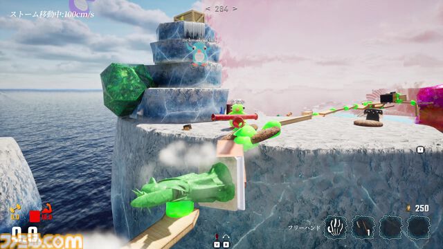 『LINK penguins』ペンギンの最大8人協力橋づくりゲームが4月7日発売。木材からピアノまで何でもつないでカオスな道中を駆け抜けろ