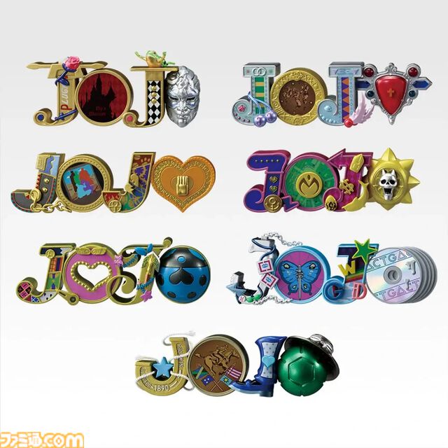 『ジョジョ』石仮面、てんとう虫、鉄球など「JOJO」のロゴを各部イメージで表現。4月発売の一番くじ“The Gathering of STARS”の全ラインアップ公開