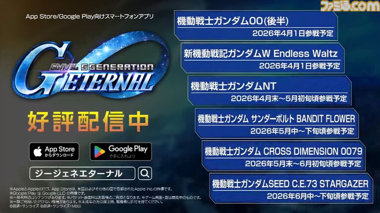 『Gジェネエターナル』1周年情報まとめ。URウイングガンダムゼロ(EW版)、ダブルオーライザー実装、最大47連無料ガシャも。ロードマップやアプデ情報公開【ジージェネレーション エターナル】