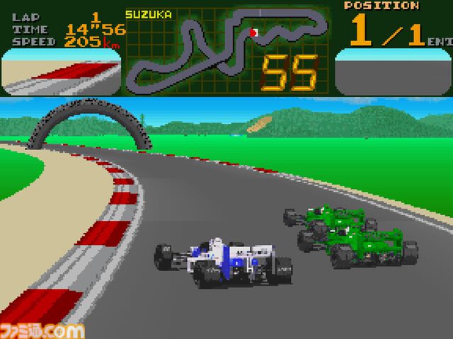 【アケアカ】『ファイナルラップ』3月26日に配信。F1ブーム黎明期の1987年にナムコから発売されたレースゲーム
