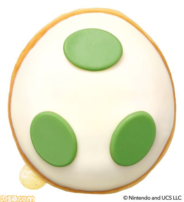映画『スーパーマリオギャラクシー』マリオ、ヨッシー、チコ、ハテナブロックがドーナツに。クリスピー・クリーム・ドーナツとのコラボが4月8日スタート