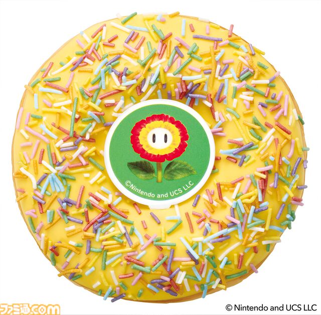 映画『スーパーマリオギャラクシー』マリオ、ヨッシー、チコ、ハテナブロックがドーナツに。クリスピー・クリーム・ドーナツとのコラボが4月8日スタート