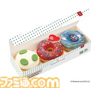 映画『スーパーマリオギャラクシー』マリオ、ヨッシー、チコ、ハテナブロックがドーナツに。クリスピー・クリーム・ドーナツとのコラボが4月8日スタート