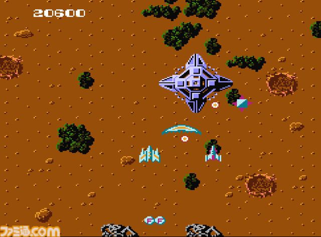 【コンアカ】『テラクレスタ』3月26日配信。味方パーツとの合体やフォーメーション攻撃などを駆使して宇宙魔王に立ち向かうシューティング