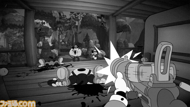 『MOUSE: やとわれの探偵』白黒カートゥーン風のレトロFPSのパッケージ版が7月9日発売決定。ダウンロード版は4月16日に配信