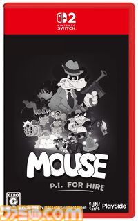 『MOUSE: やとわれの探偵』白黒カートゥーン風のレトロFPSのパッケージ版が7月9日発売決定。ダウンロード版は4月16日に配信
