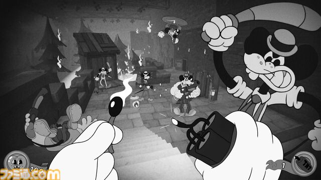 『MOUSE: やとわれの探偵』白黒カートゥーン風のレトロFPSのパッケージ版が7月9日発売決定。ダウンロード版は4月16日に配信