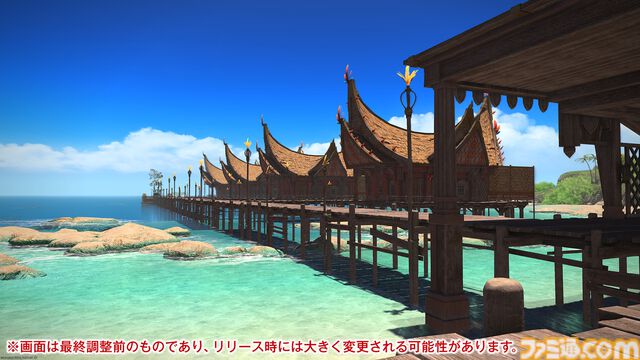 【FF14メディアツアー】『黄金のレガシー』フィールドリポート。「あの山にいけるかもしれない」そんな期待を抱かずにはいられない遠景。グラフィックスアップデートの真価がここに