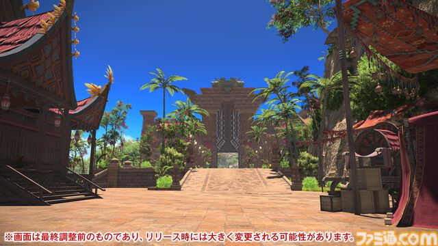 【FF14メディアツアー】『黄金のレガシー』フィールドリポート。「あの山にいけるかもしれない」そんな期待を抱かずにはいられない遠景。グラフィックスアップデートの真価がここに
