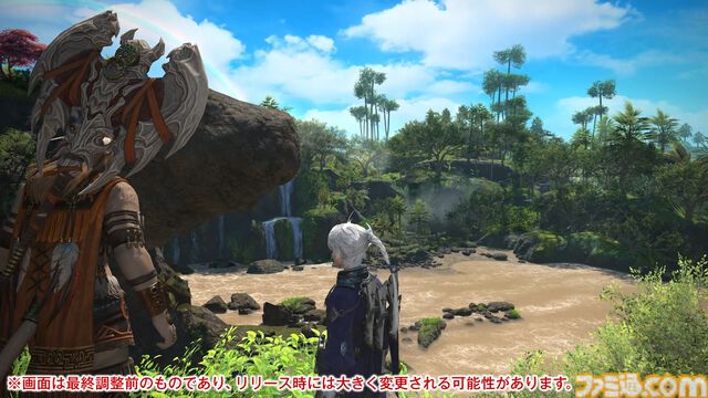 【FF14メディアツアー】『黄金のレガシー』フィールドリポート。「あの山にいけるかもしれない」そんな期待を抱かずにはいられない遠景。グラフィックスアップデートの真価がここに