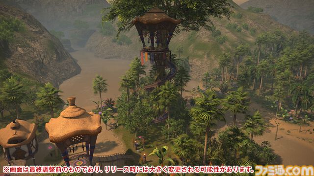 【FF14メディアツアー】『黄金のレガシー』フィールドリポート。「あの山にいけるかもしれない」そんな期待を抱かずにはいられない遠景。グラフィックスアップデートの真価がここに