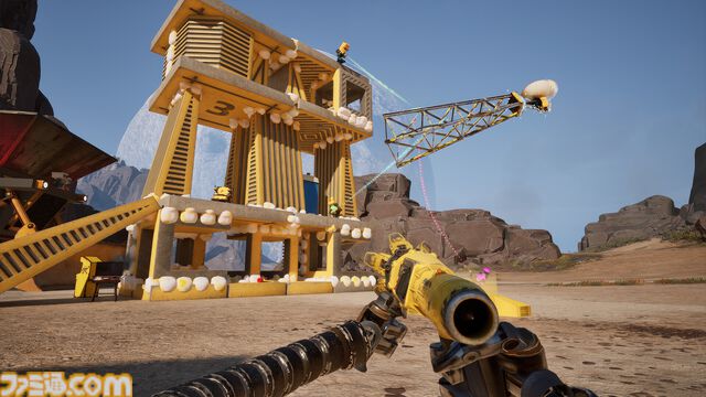 『SALVATION DENIED』最大4人協力プレイ対応の物理演算建築ゲームが発表。隕石や酸性雨が降るカオスな現場でワイワイ建築作業