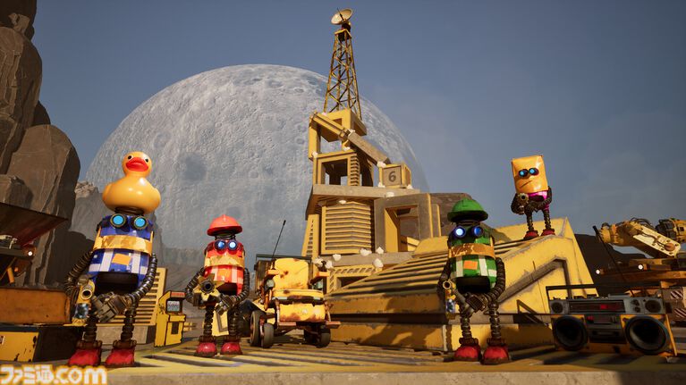 『SALVATION DENIED』最大4人協力プレイ対応の物理演算建築ゲームが発表。隕石や酸性雨が降るカオスな現場でワイワイ建築作業