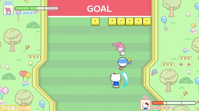 サンリオ新作ゲーム発表。テニス×ホッケー×ブロック崩しが融合した『サンリオキャラクターズ スマッシュフェスタ！』がSwitchとSteamで今春配信