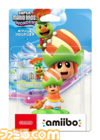 『スーパーマリオ ワンダー』ゾウマリオのamiiboが本日（3/26）発売。土管に収まりきらない大ボリュームなボディ。キノピオ隊長&おしゃべりフラワー・ポプリン&フロリアン王子も登場