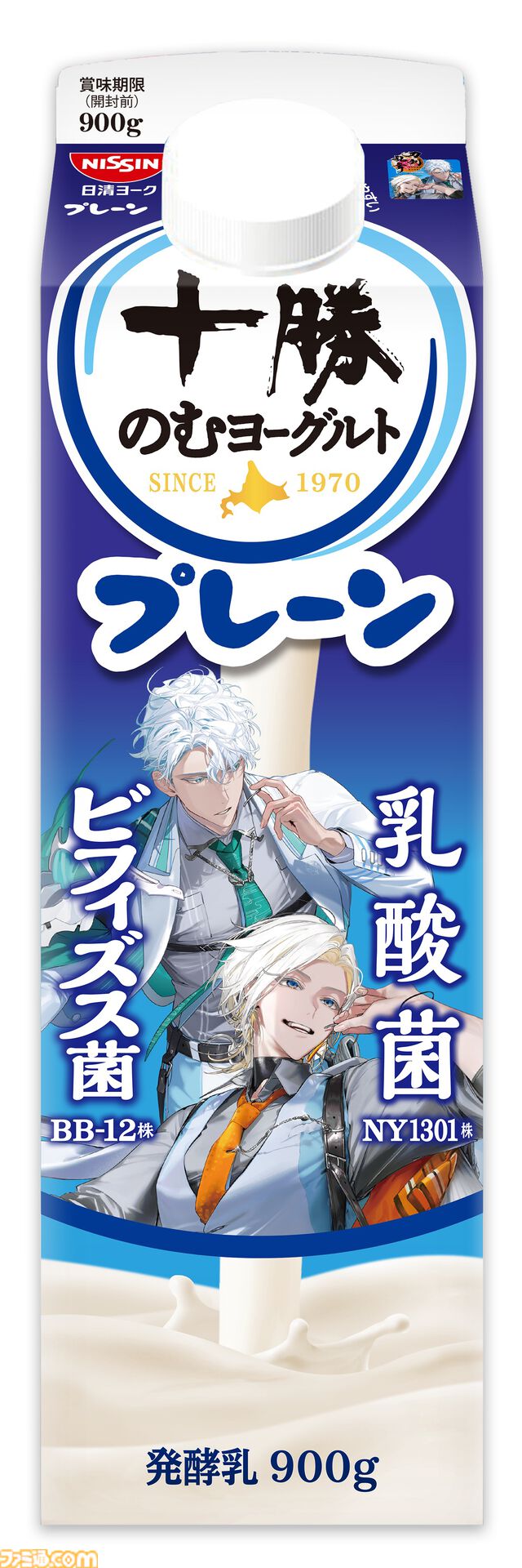 『刀剣乱舞』十勝のむヨーグルトの期間限定コラボパッケージが4月発売。40振りを登場させる。商品もそのままゲーム内アイテムに