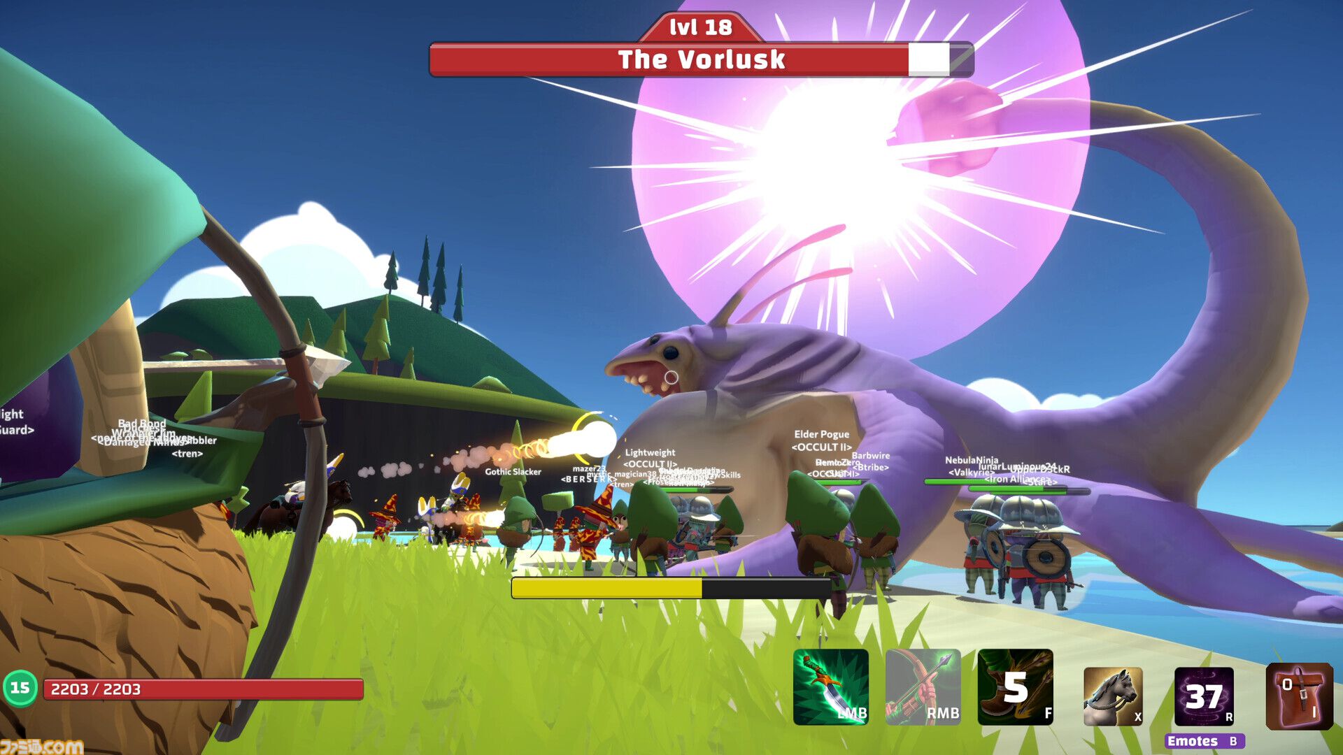 『Minimo』最大200人参加、30分1プレイのローグライクMMOのゲームトレーラーが公開。時間内にキャラクターを育ててボスを倒し、新たなエリアに突き進め！