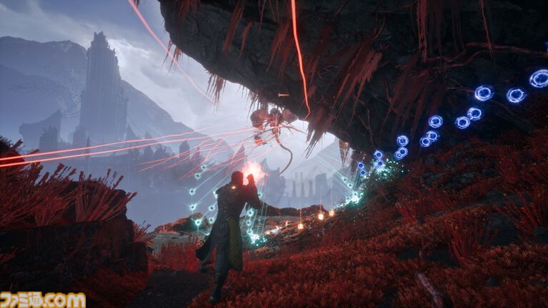 弾幕TPS『SAROS（サロス）』押し寄せる敵弾を受け止めてカウンターを狙うのが気持ちいい！ 『Returnal』から続くローグライク要素も健在【先行プレイ】