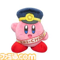 『星のカービィ』駅長姿のカービィやデデデ大王らのぬいぐるみなどが復刻。電車ごっこをモチーフとした“プププトレイン”のグッズ販売イベントが開催