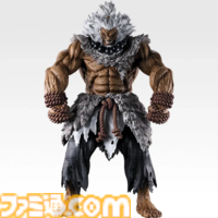 『スト6』一番くじが3/27より発売。ラストワン賞は豪鬼のフィギュア。E賞メタルチャームは操作タイプとランクマ称号デザイン