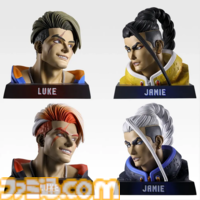 『スト6』一番くじが3/27より発売。ラストワン賞は豪鬼のフィギュア。E賞メタルチャームは操作タイプとランクマ称号デザイン