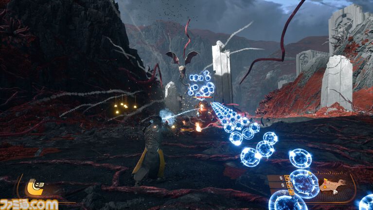 TPS『SAROS(サロス)』は弾幕を使った遊び場?「自分から向かっていく立ち回りで"弾幕との触れあい"を拡張した」【開発陣インタビュー】