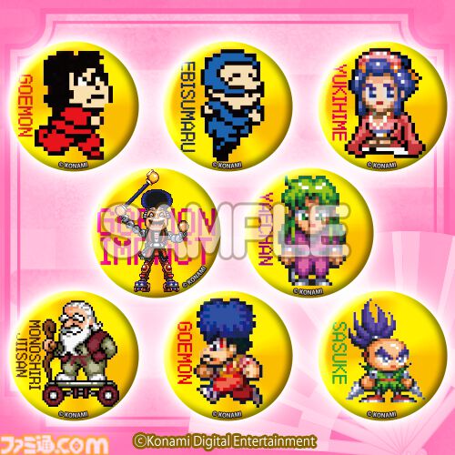 『がんばれゴエモン』オンラインくじが本日（3/27）発売。バンジー真剣白刃取り「大失敗」がアクキー化。ステージBGM流れるCD風アクスタも当たる！