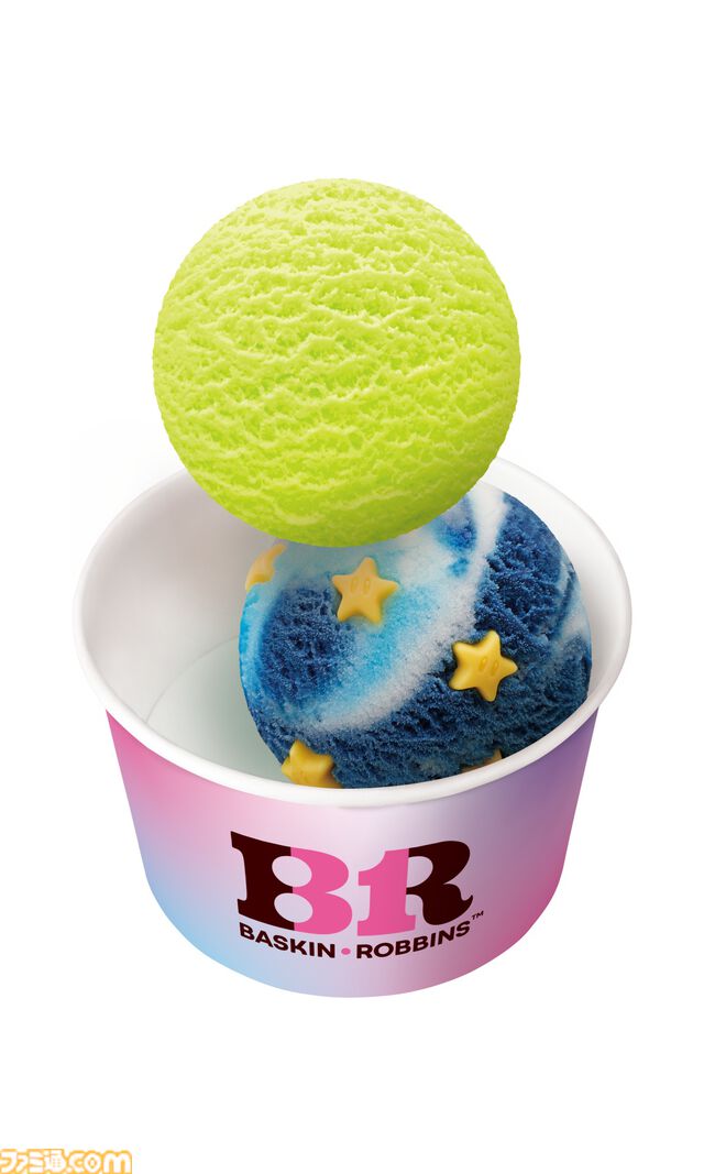 『スーパーマリオギャラクシー』×サーティワンコラボが4月1日より開催。ロゼッタの絵本エコバッグがかわいい。輝く銀河をイメージした新作フレーバーやマリオ＆チコの限定カップも登場