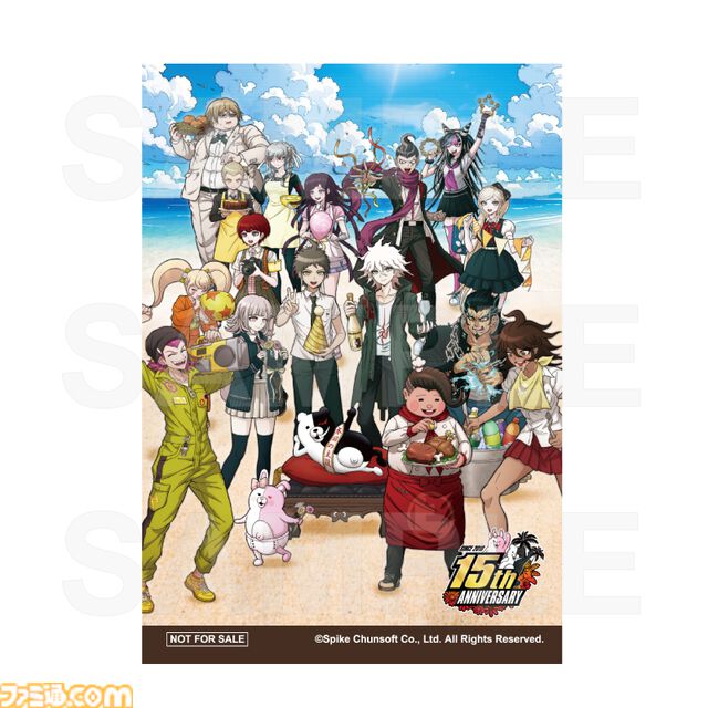 『ダンガンロンパ』15周年記念グッズの予約は3月29日（日）まで。『ダンロン2』キャラの新規絵グッズも展開