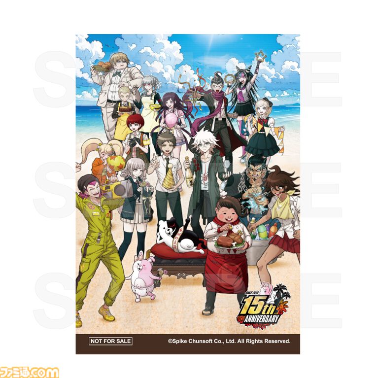 『ダンガンロンパ』15周年記念グッズの予約は3月29日(日)まで。『ダンロン2』キャラの新規絵グッズも展開