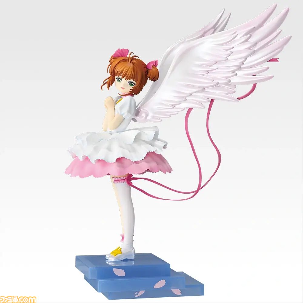 A賞フィギュアB賞メイクブラシ アニメ　カードキャプターさくら　一番くじ カードキャプターさくら』一番くじが本日（3/28）発売。“封印の杖”が