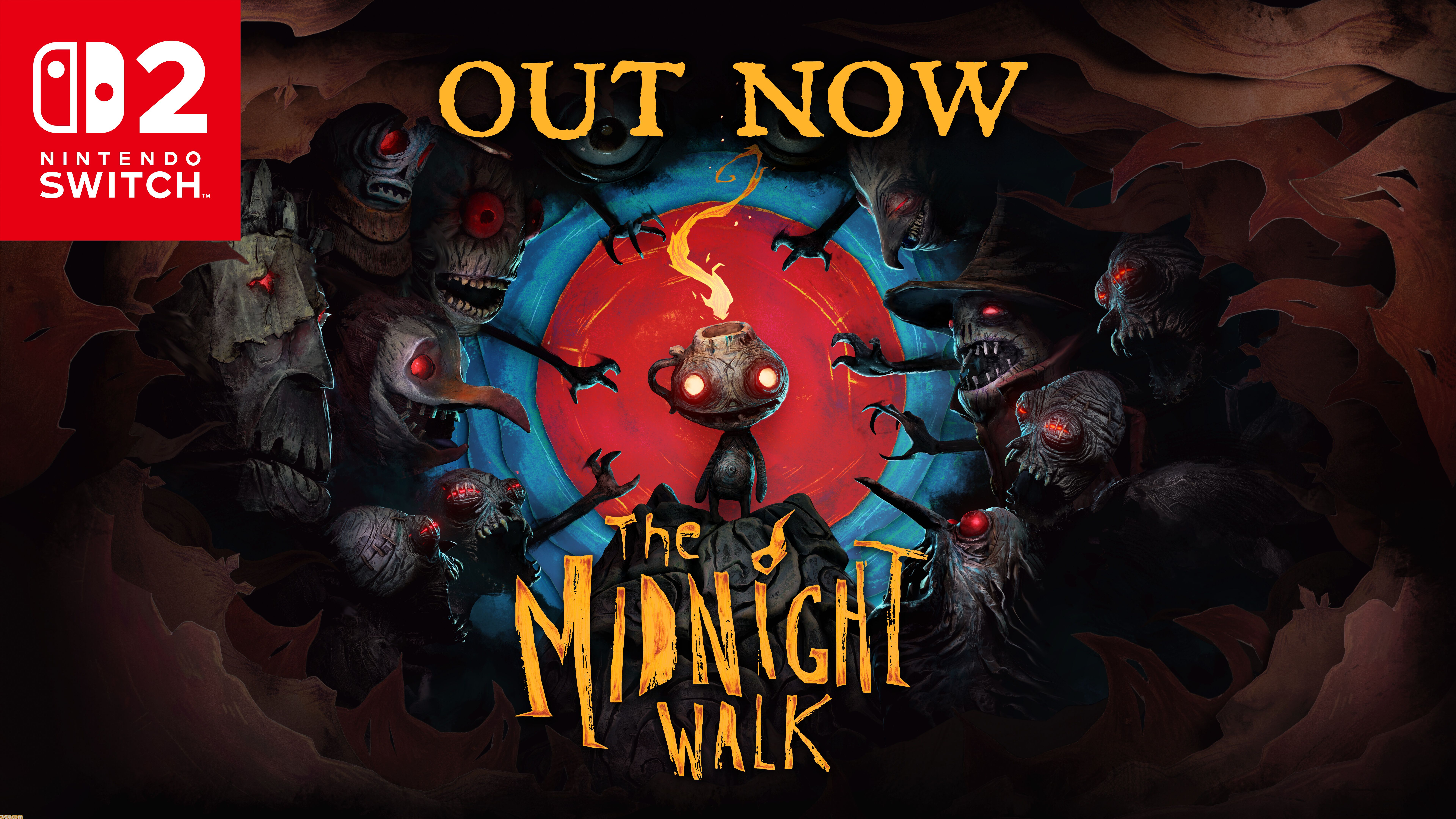 『The Midnight Walk』クレイアニメのようなダークファンタジーADVがSwitch2で3/27配信。風景から敵まで、すべてが粘土で作られた不気味な美しい世界を旅しよう