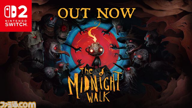 『The Midnight Walk』クレイアニメのようなダークファンタジーADVがSwitch2で3/27配信。風景から敵まで、すべてが粘土で作られた不気味な美しい世界を旅しよう