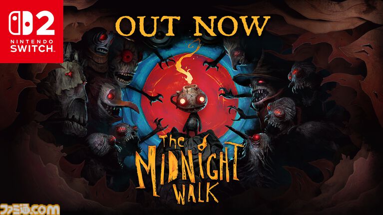 『The Midnight Walk』クレイアニメのようなダークファンタジーADVがSwitch2で3/27配信。風景から敵まで、すべてが粘土で作られた不気味な美しい世界を旅しよう